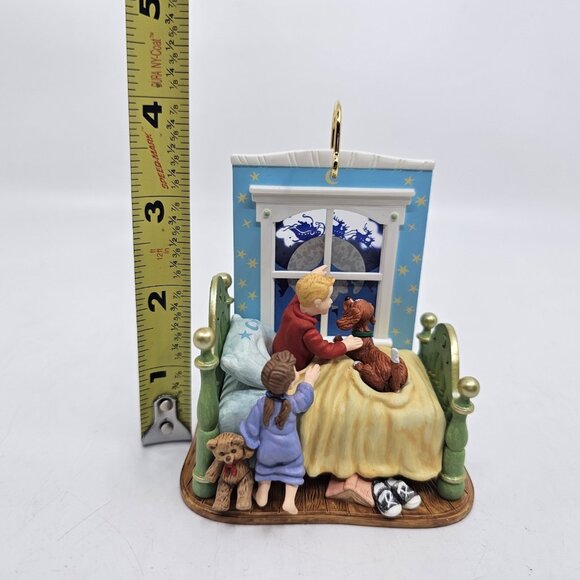 Vintage Hallmark A Time To Believe Christmas Tree Ornament Windup Movement 2002 - Picture 8 of 14